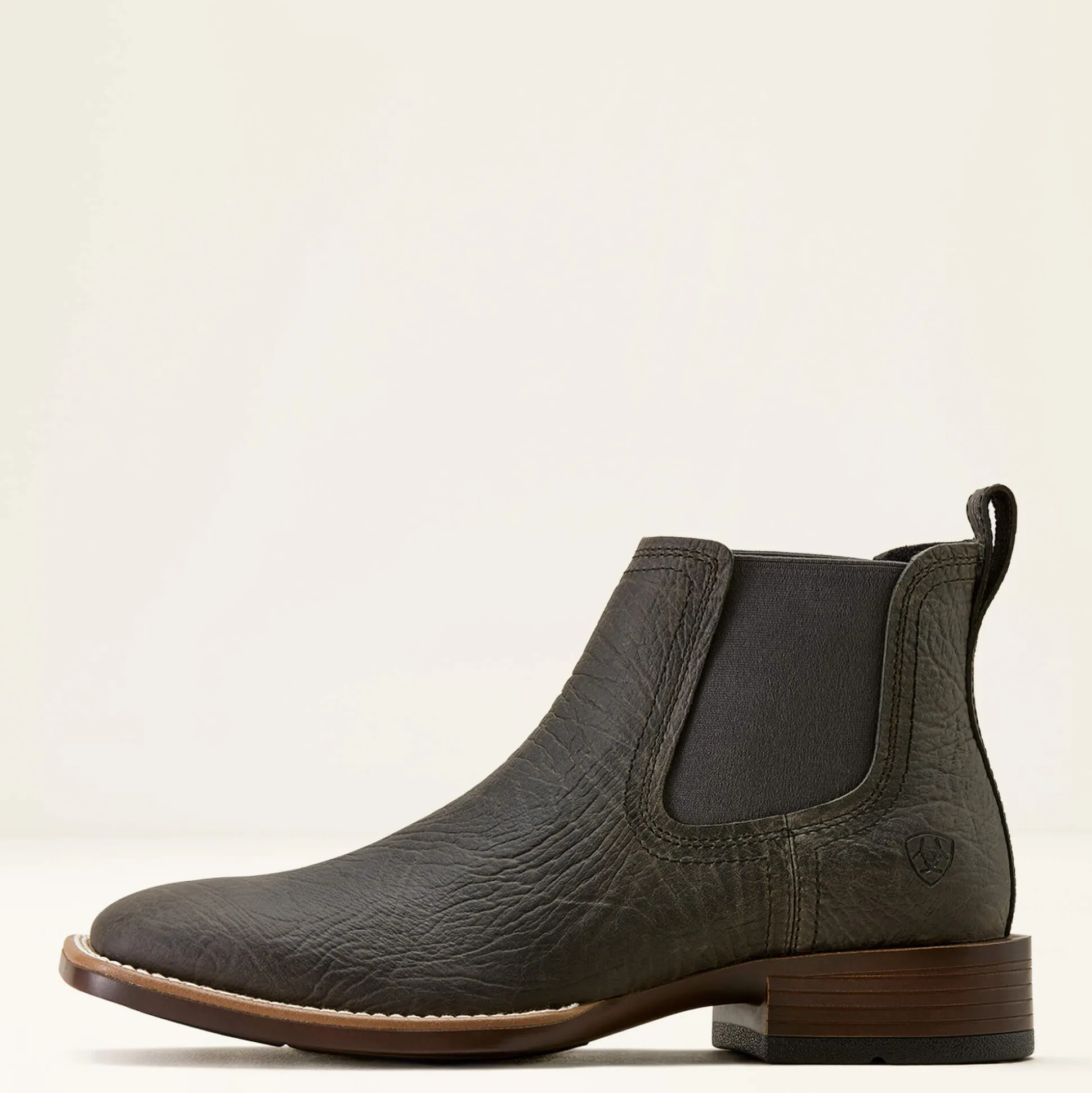 Booker Chelsea Wide Square Toe Western Boot