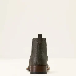 Booker Chelsea Wide Square Toe Western Boot