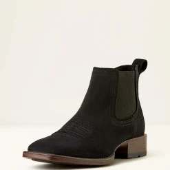 Booker Chelsea Wide Square Toe Western Boot
