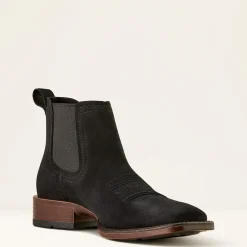 Booker Chelsea Wide Square Toe Western Boot