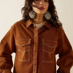 Boxy Cropped Denim Jacket