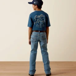 B4 Relaxed Palmer Boot Cut Jeans