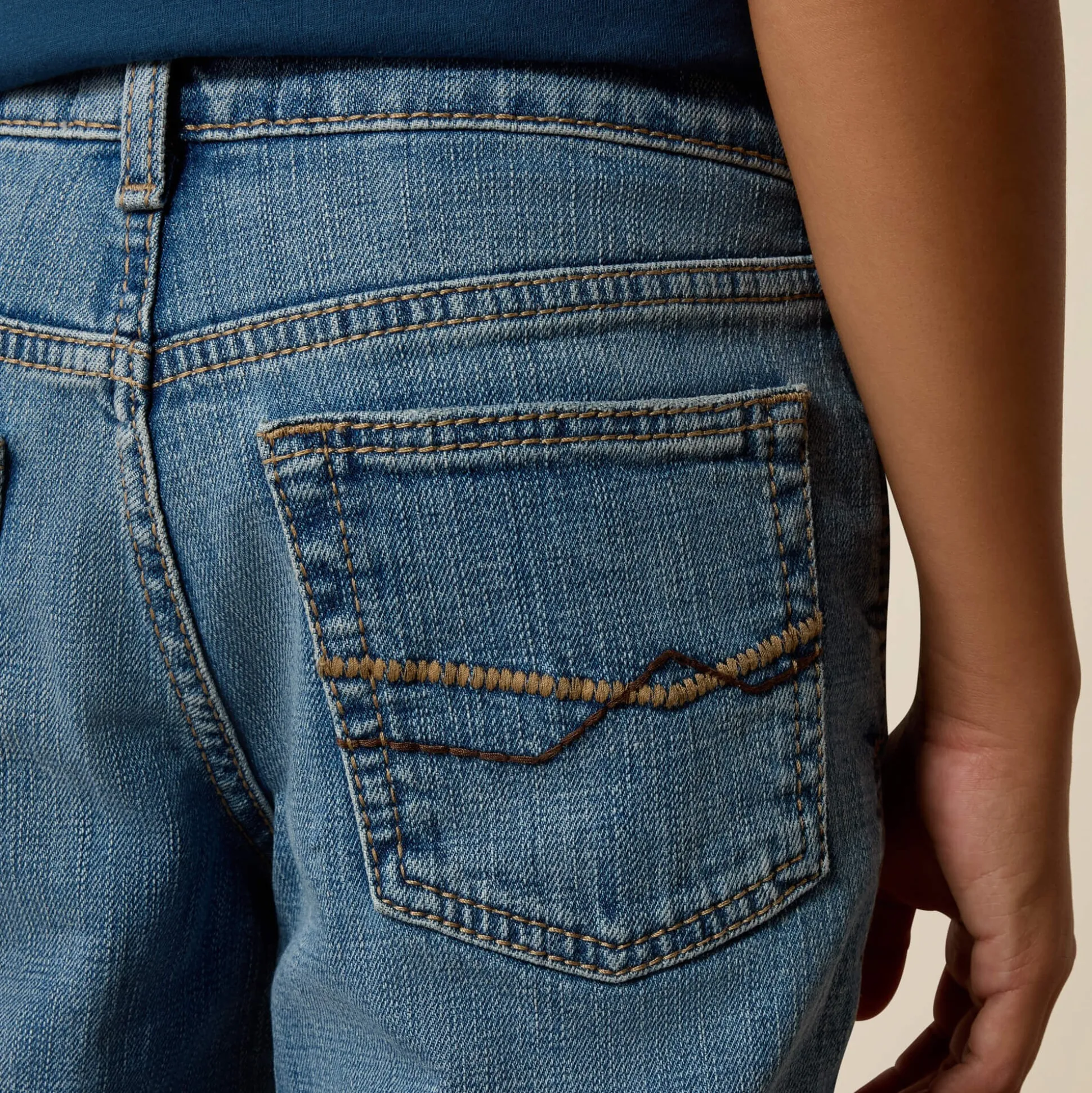 B4 Relaxed Palmer Boot Cut Jeans