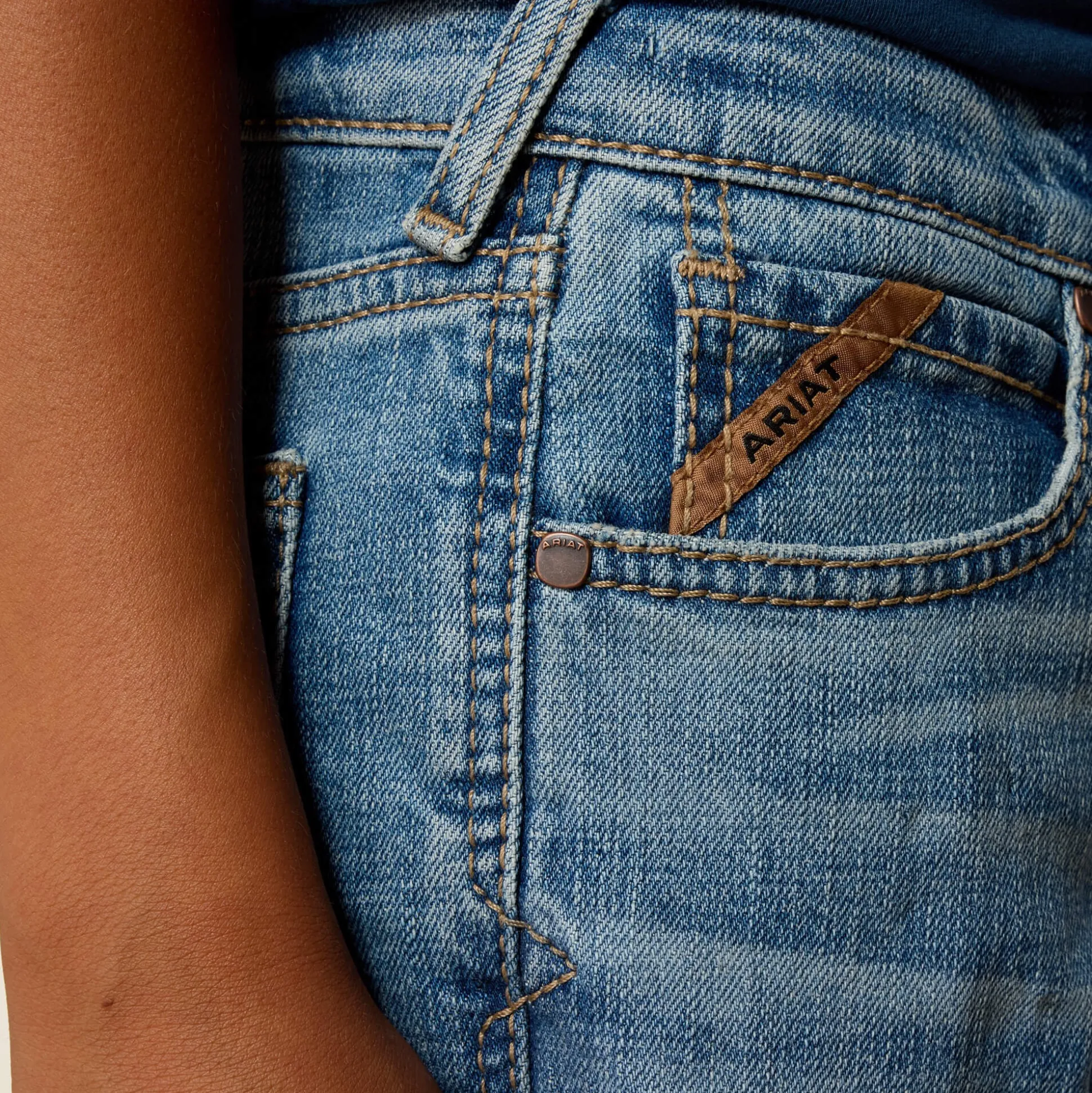 B4 Relaxed Palmer Boot Cut Jeans