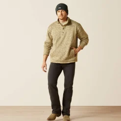 Caldwell 1/4 Button Sweater