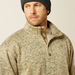 Caldwell 1/4 Button Sweater