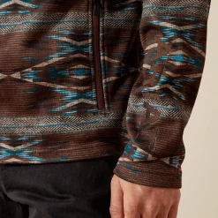 Caldwell Logo 1/4 Zip Sweater
