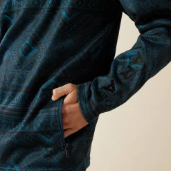 Caldwell Logo 1/4 Zip Sweater