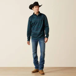 Caldwell Logo 1/4 Zip Sweater