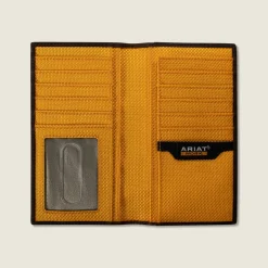 Camo Inlay Checkbook Wallet