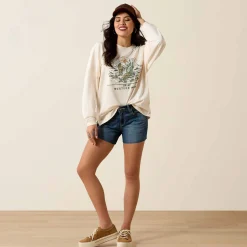 Canvas Oversized Long Sleeve T-Shirt