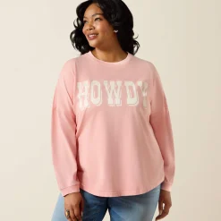 Canvas Oversized Long Sleeve T-Shirt