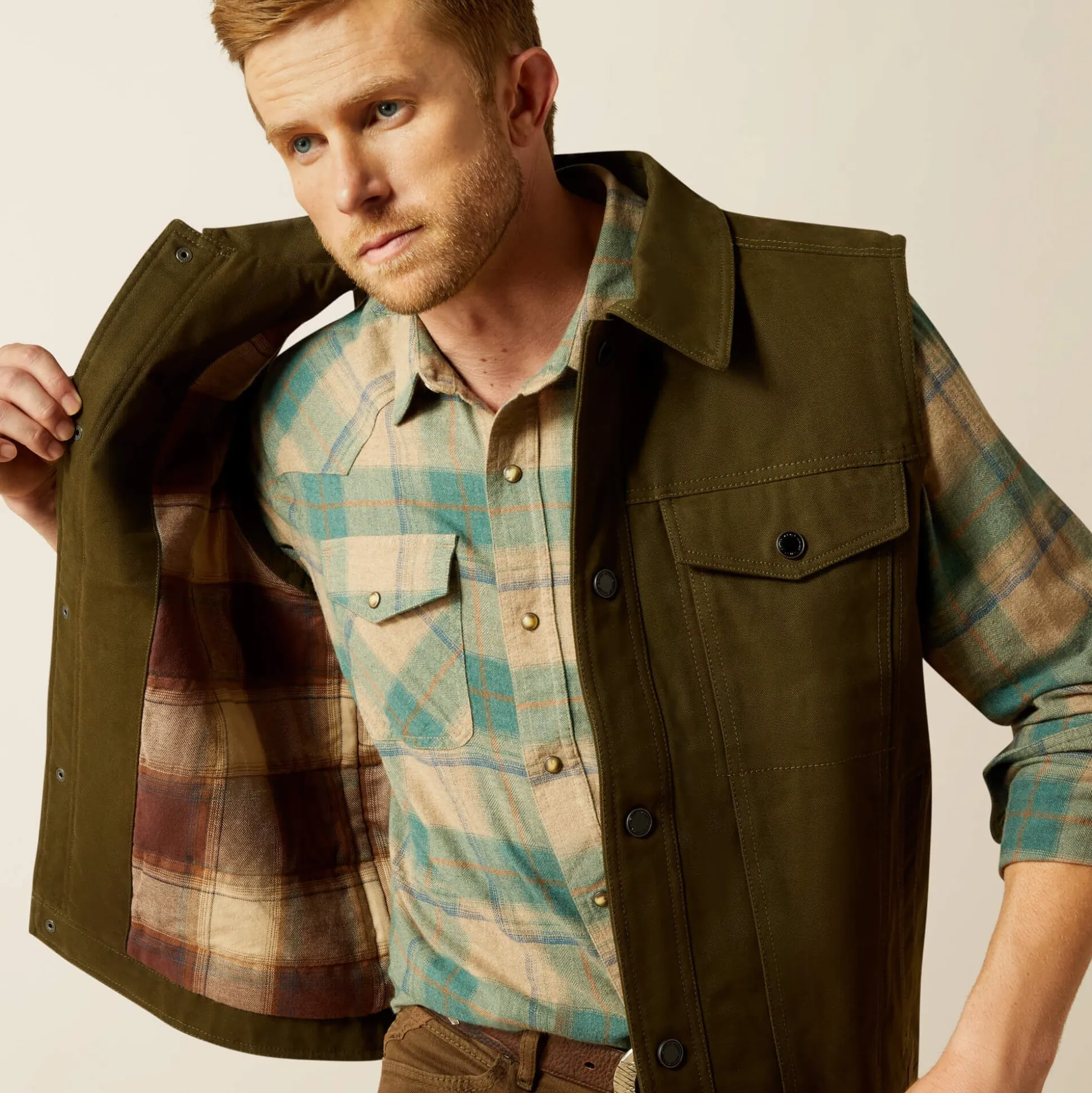 Canvas Rancher Vest