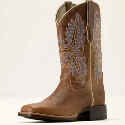 Canyon Point Wide Square Toe Western Boot