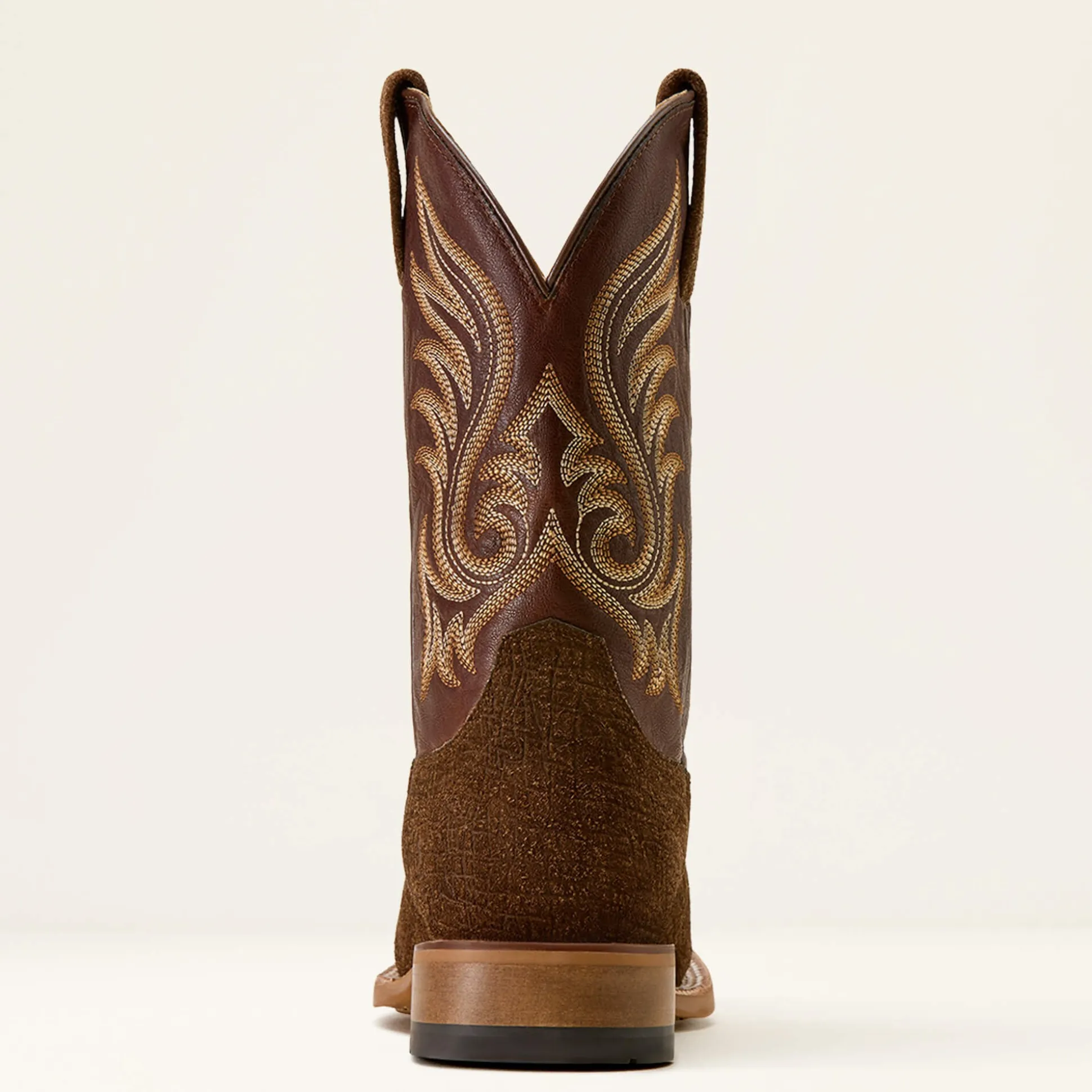 Cattle Call Wide Square Toe Cowboy Boot