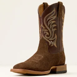 Cattle Call Wide Square Toe Cowboy Boot