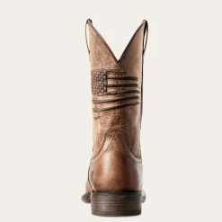 Circuit Patriot Wide Square Toe Cowboy Boot