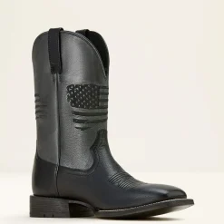 Circuit Patriot Wide Square Toe Cowboy Boot
