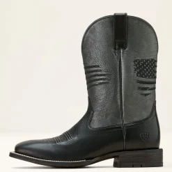 Circuit Patriot Wide Square Toe Cowboy Boot