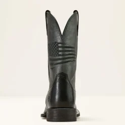 Circuit Patriot Wide Square Toe Cowboy Boot