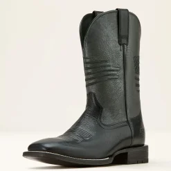 Circuit Patriot Wide Square Toe Cowboy Boot