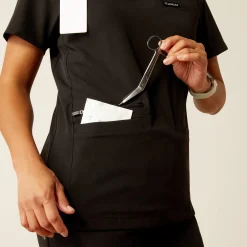 Clara 6 Pocket Scrub Top