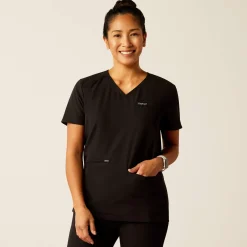 Clara 6 Pocket Scrub Top