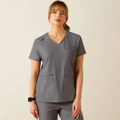 Clara 6 Pocket Scrub Top