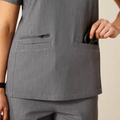Clara 6 Pocket Scrub Top