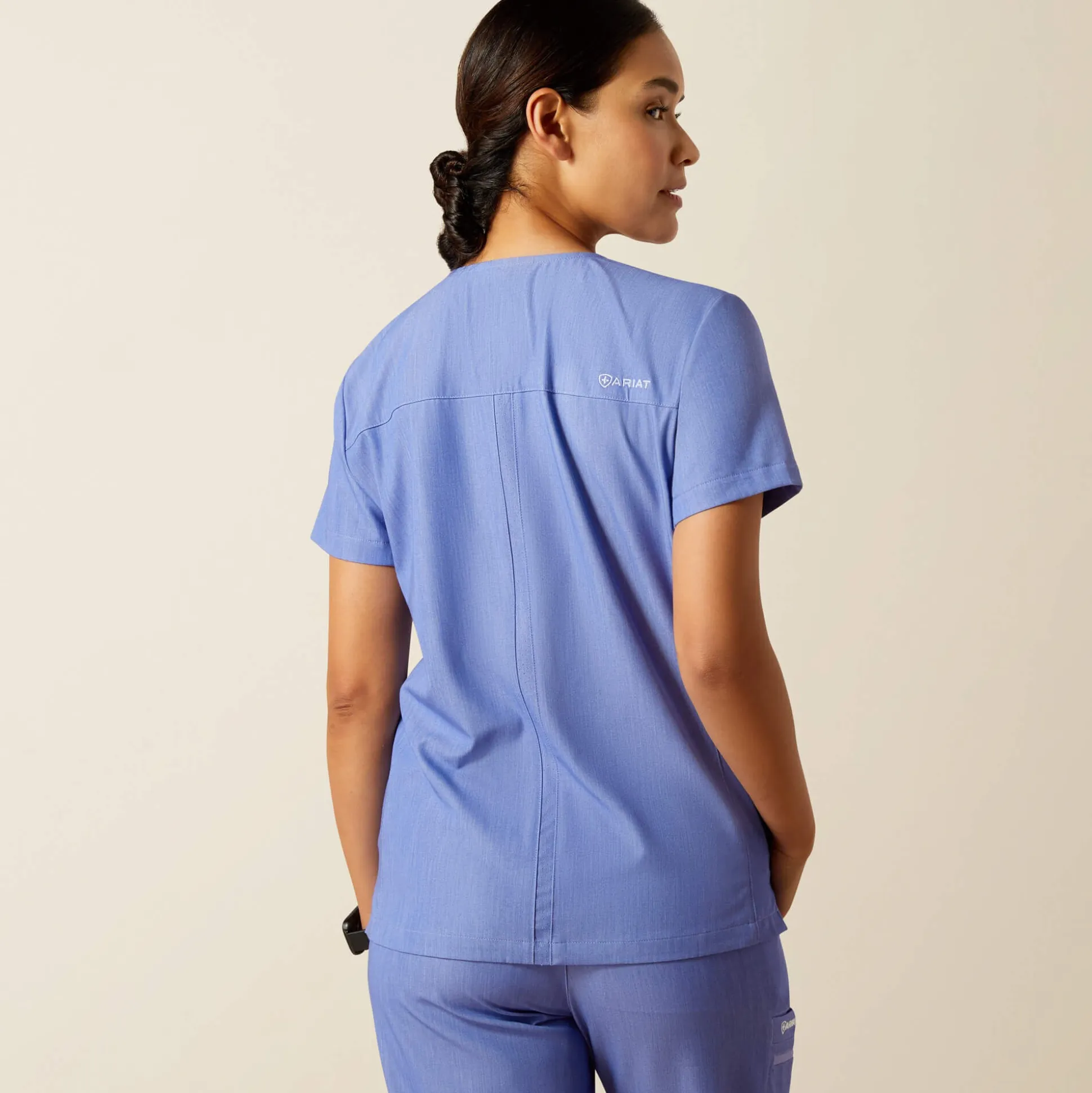 Clara 6 Pocket Scrub Top