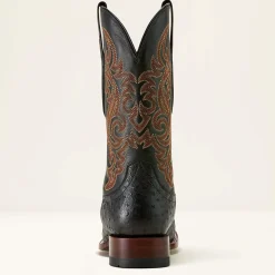 Classic Cash Wide Square Toe Western Boot