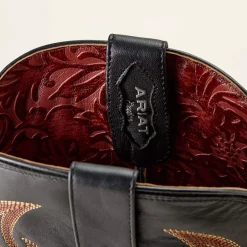 Classic Cash Wide Square Toe Western Boot