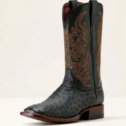 Classic Cash Wide Square Toe Western Boot