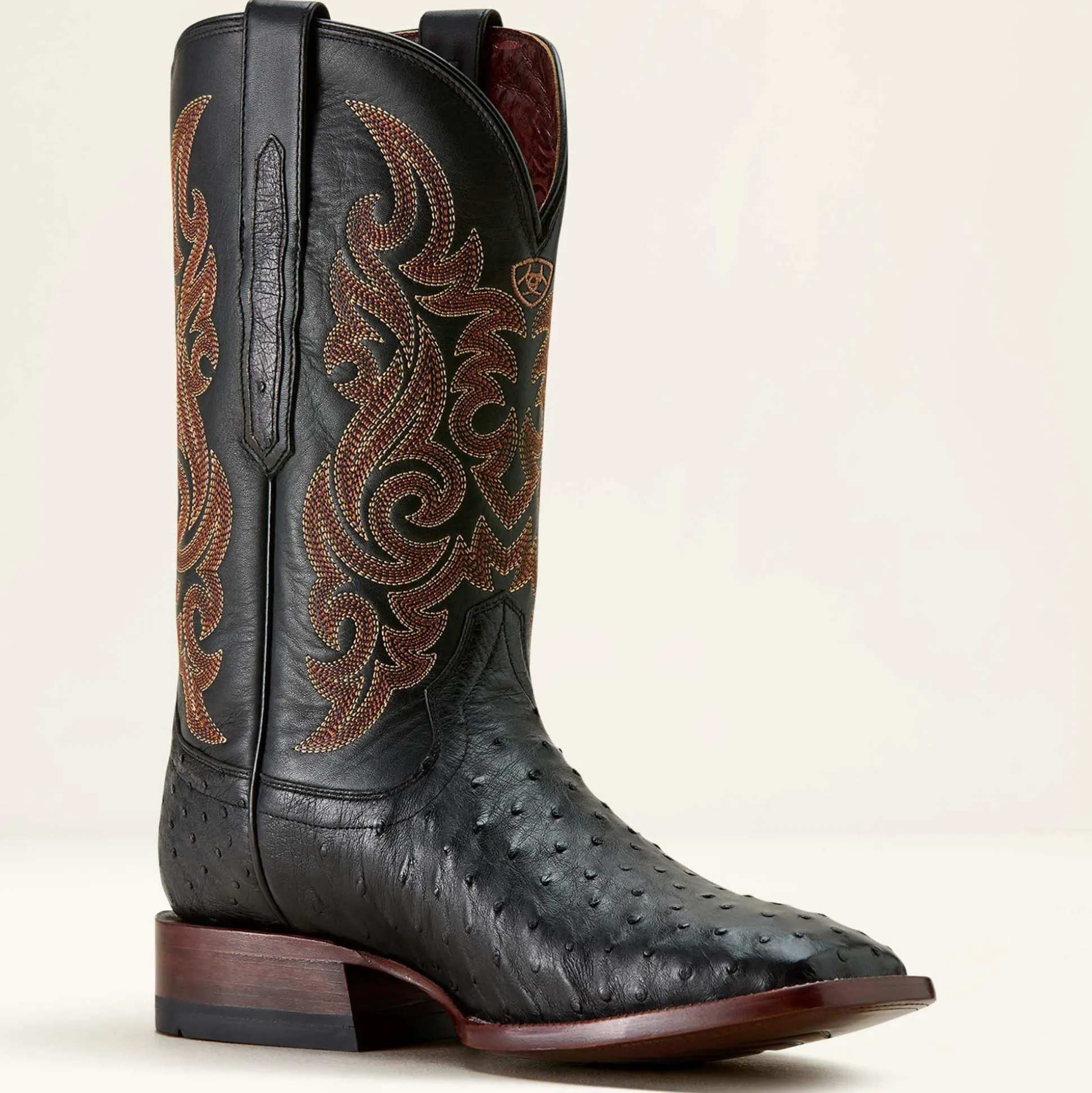 Classic Cash Wide Square Toe Western Boot