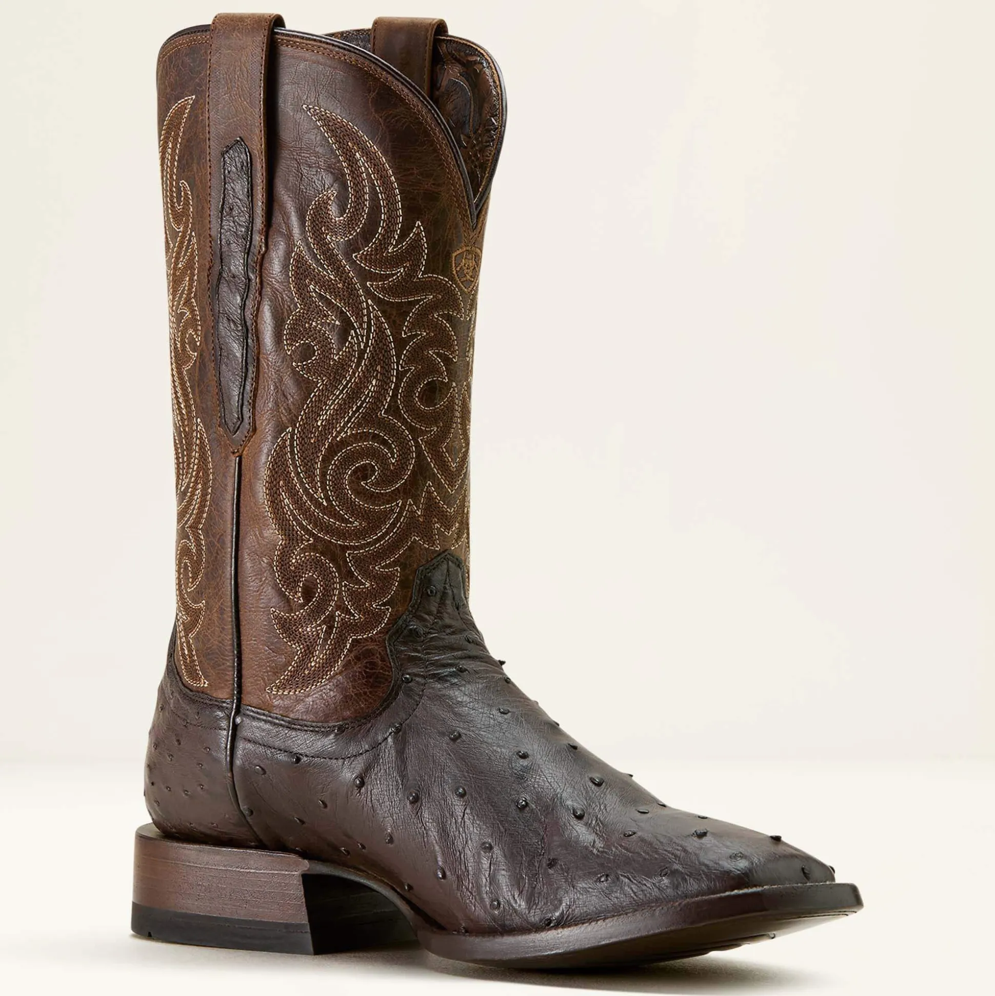 Classic Cash Wide Square Toe Western Boot