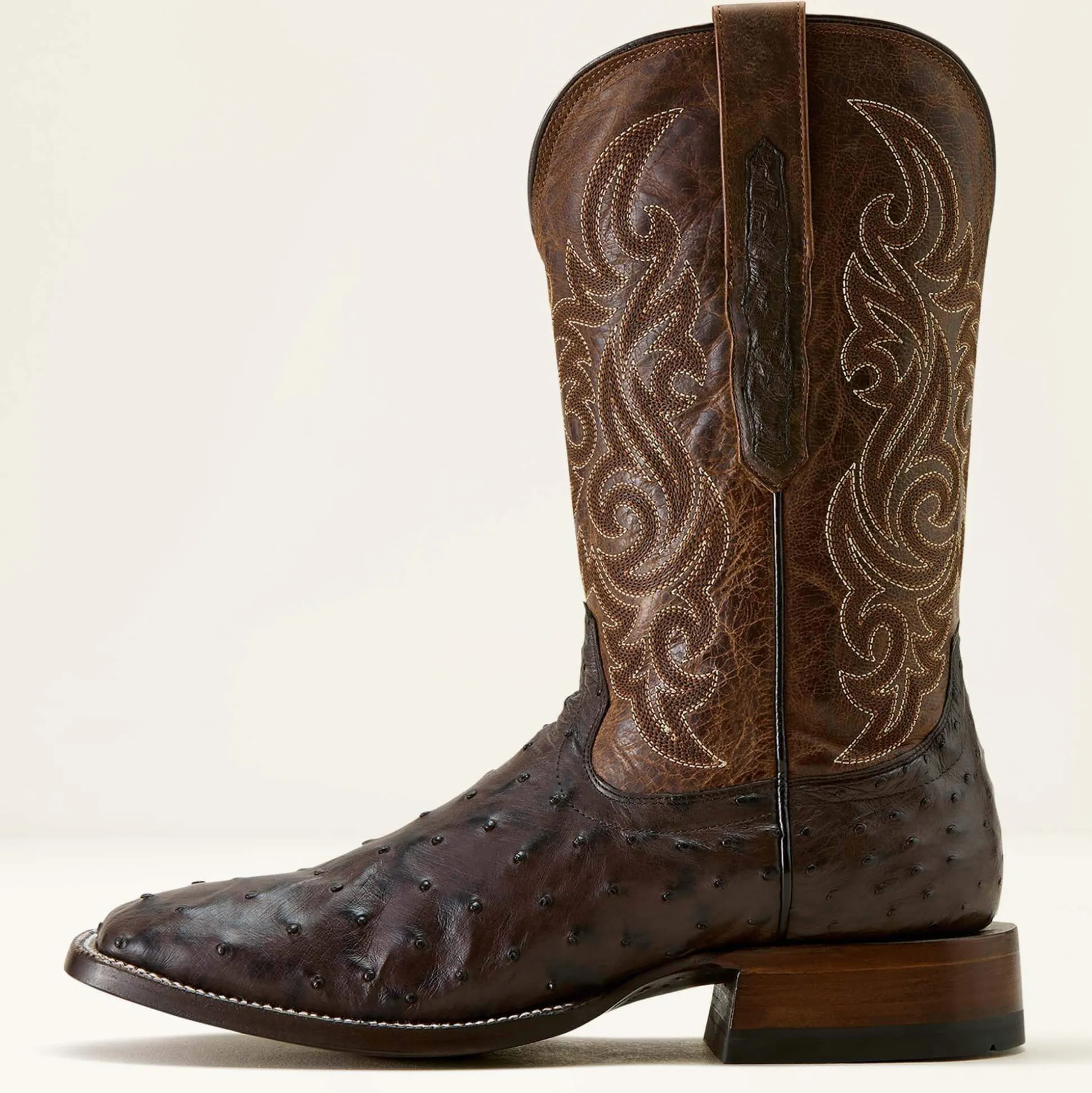 Classic Cash Wide Square Toe Western Boot