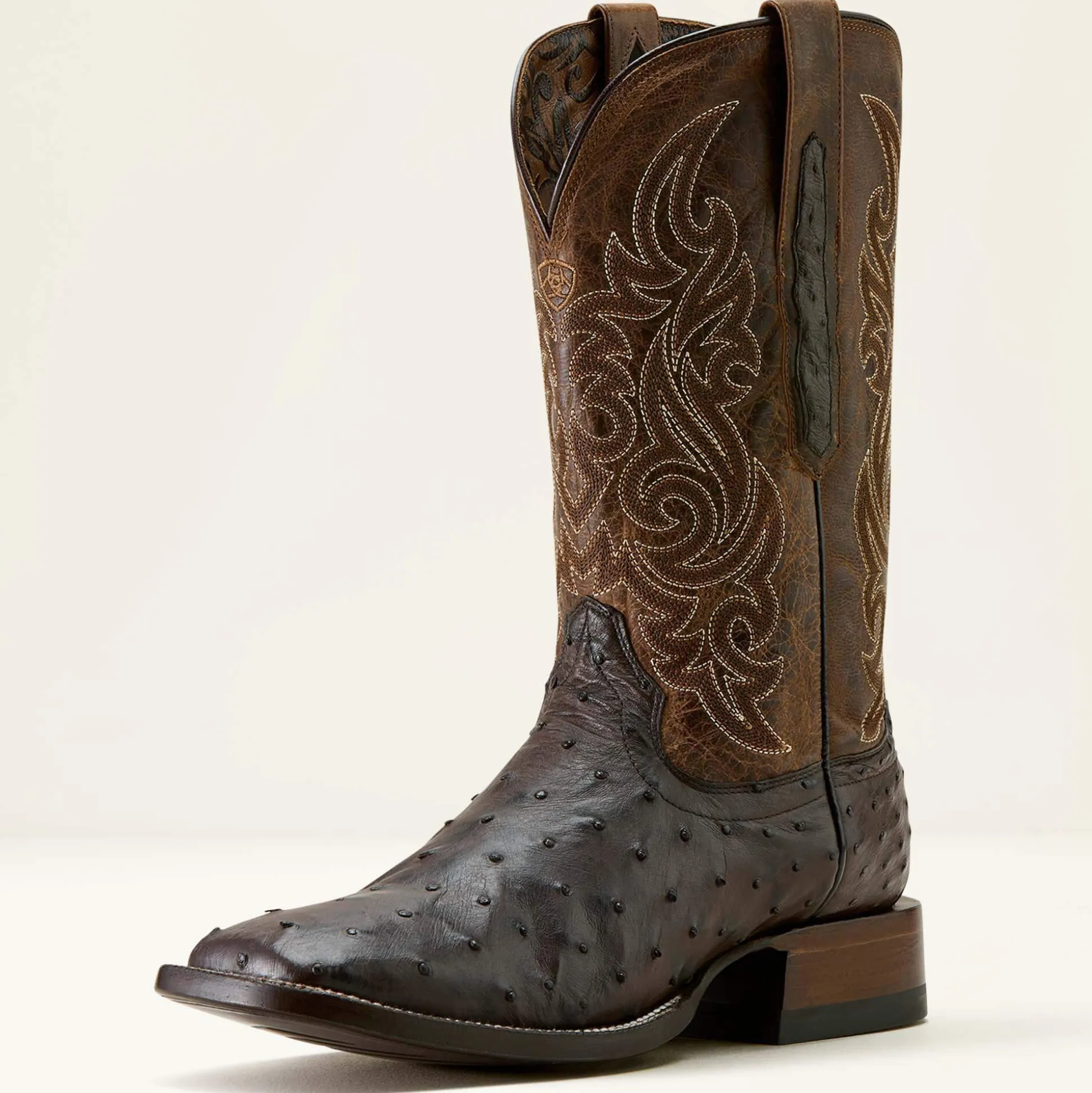 Classic Cash Wide Square Toe Western Boot