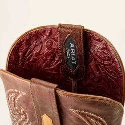 Classic Cash Wide Square Toe Western Boot