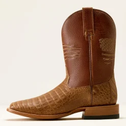 Classic Patriot Wide Square Toe Western Boot