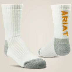 Cotton Crew Sock 2 Pair Pack