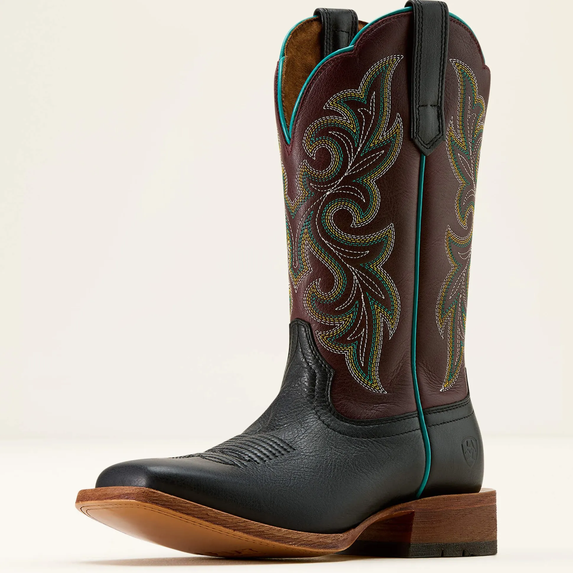 County Lane Wide Square Toe Western Boot