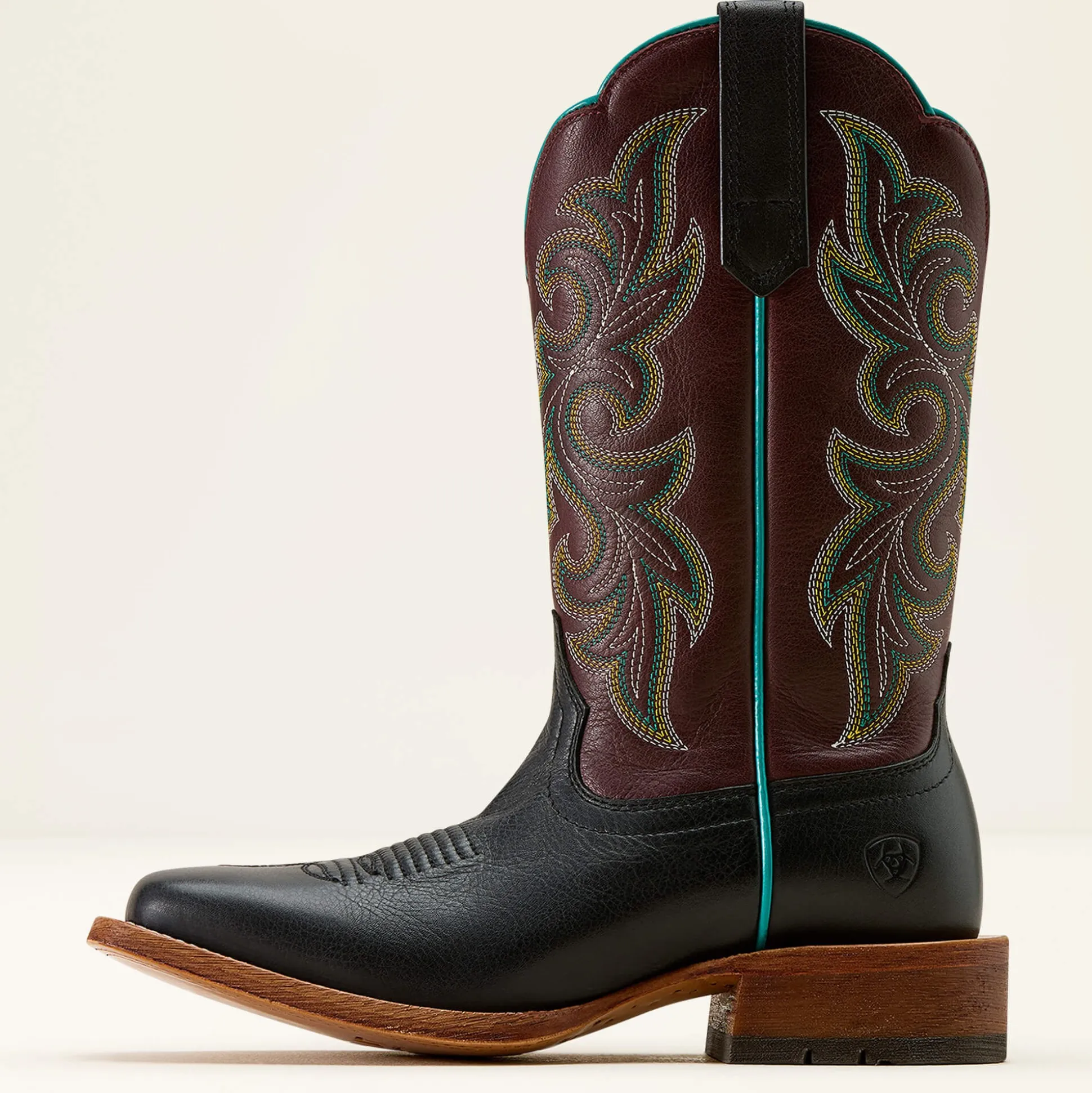 County Lane Wide Square Toe Western Boot