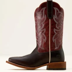 County Lane Wide Square Toe Western Boot