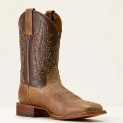 County Roads Wide Square Toe Cowboy Boot
