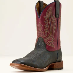 County Roads Wide Square Toe Cowboy Boot