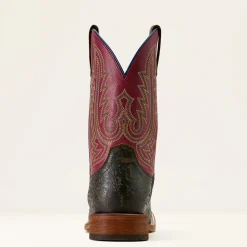 County Roads Wide Square Toe Cowboy Boot