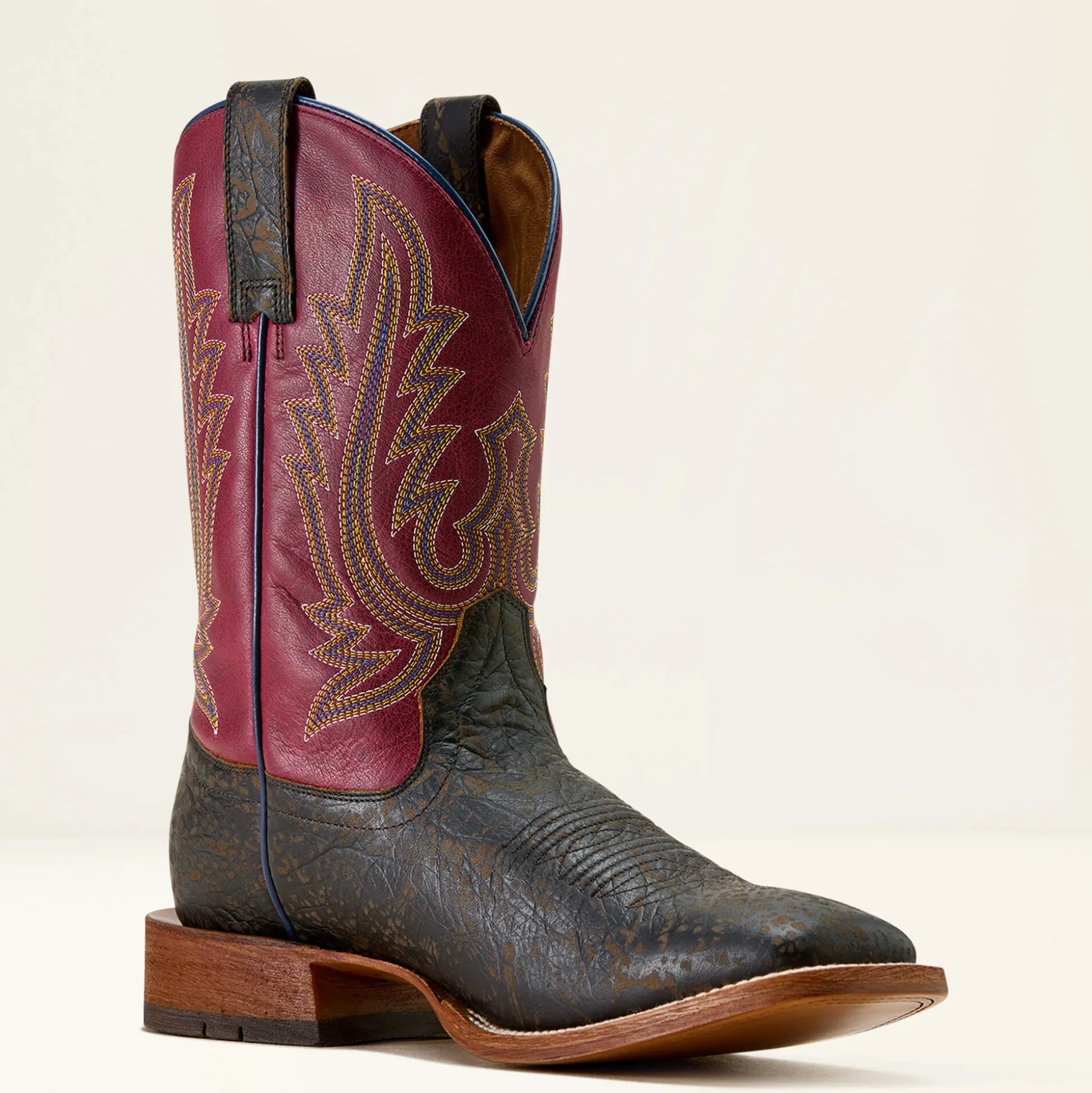 County Roads Wide Square Toe Cowboy Boot