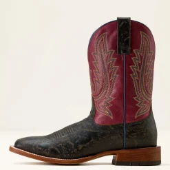 County Roads Wide Square Toe Cowboy Boot