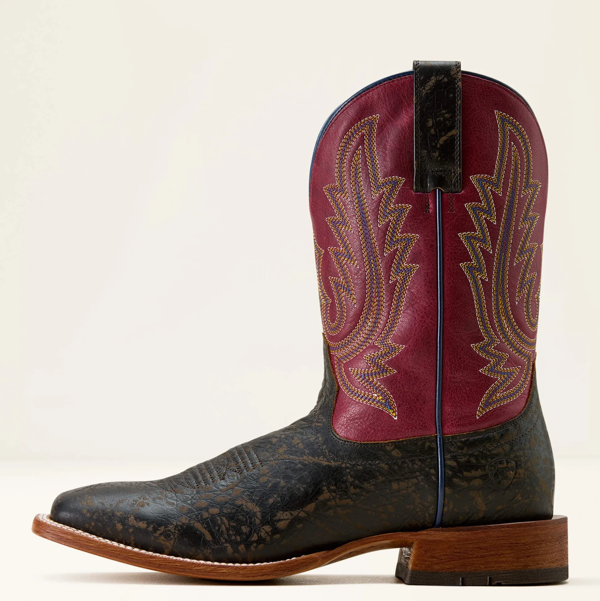 County Roads Wide Square Toe Cowboy Boot