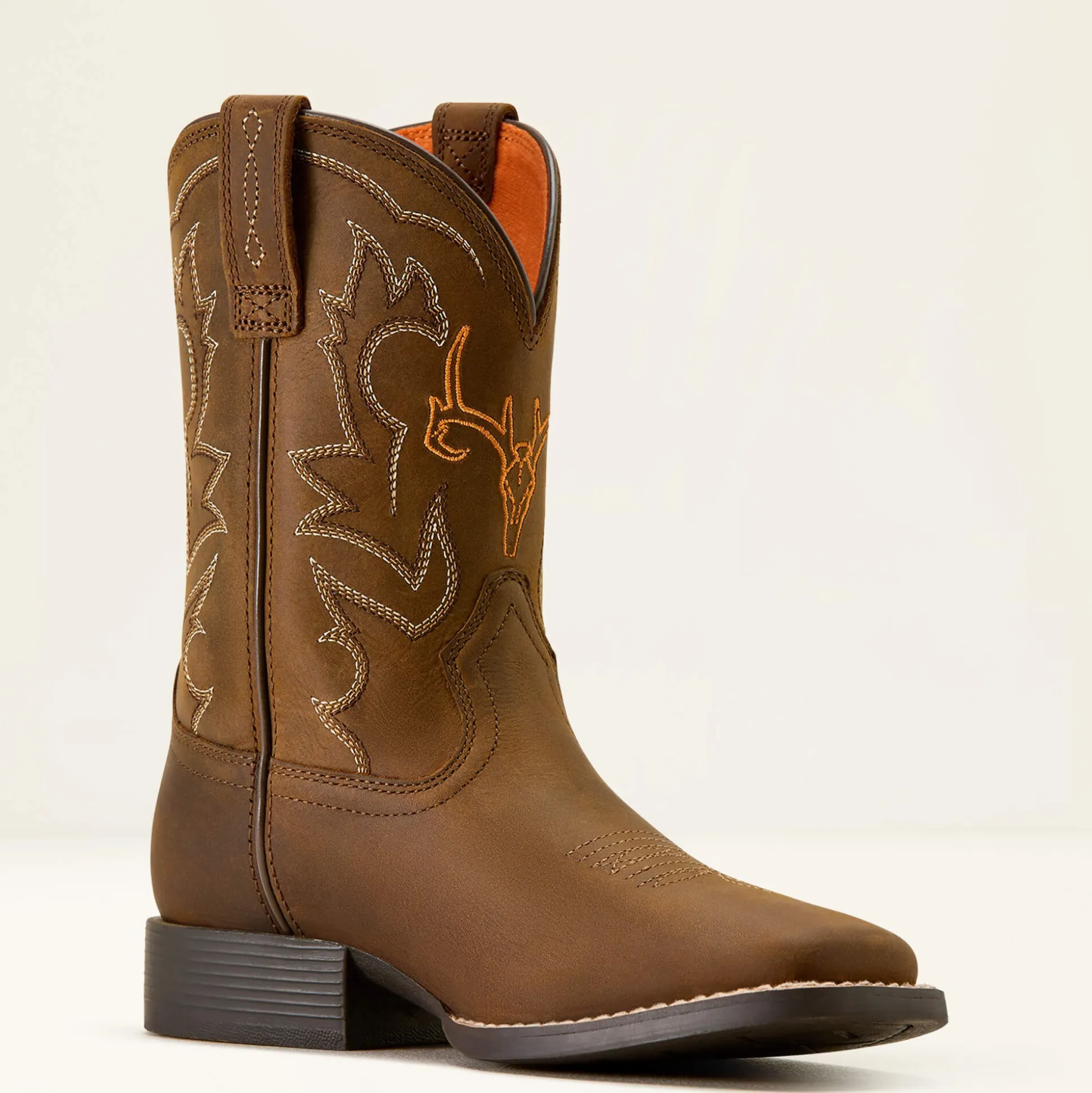 Deer Ridge Wide Square Toe Western Boot